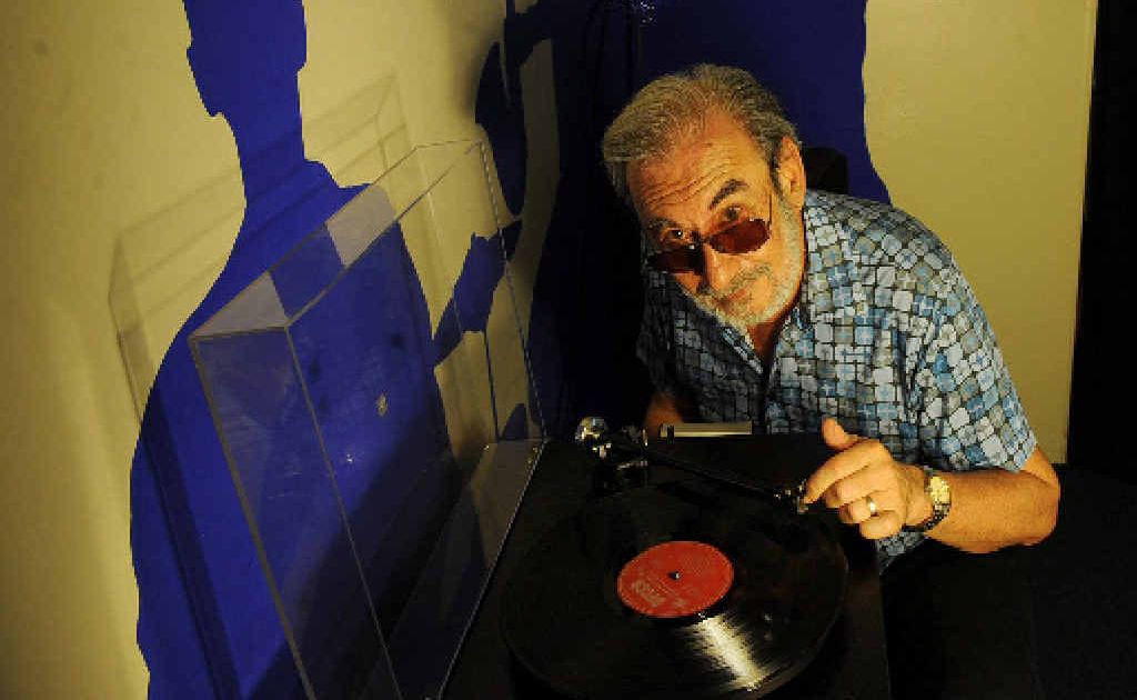 Nick Barovsky owner of The Audio in Lismore with some old loved vinyl records. Nick Barovsky owner of The Audio in Lismore with some old loved vinyl records.